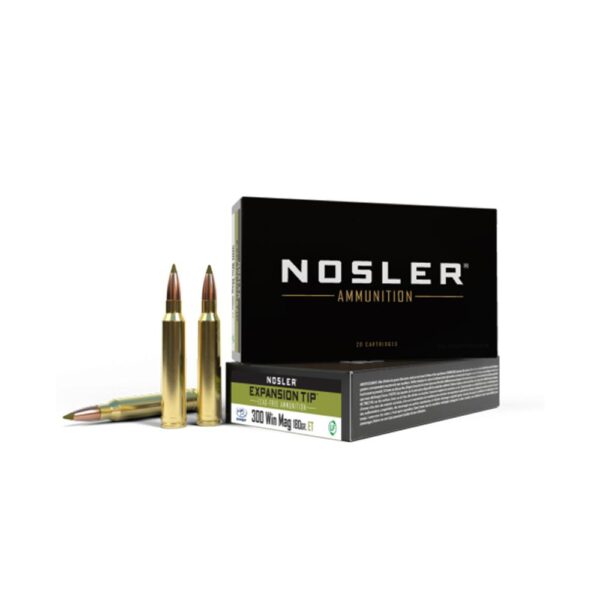 Nosler ETA Rifle Ammunition .300 Win Mag 180gr ET 2950 fps 20/ct - Precision Shot Firearms
