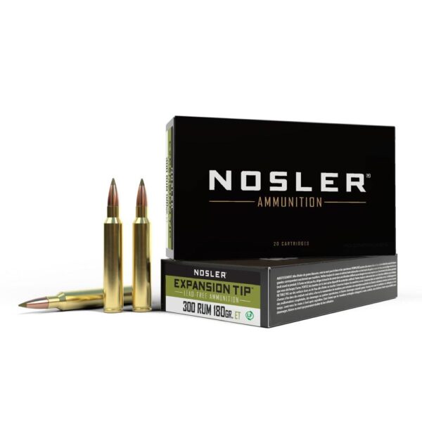 300 RUM 180gr E-Tip (20 ct.) Ammunition - Precision Shot Firearms