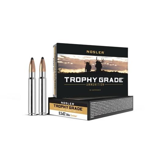 Nosler Safari Rifle Ammunition 9.3x62mm 286 gr PT 2350 fps - 20/box - Precision Shot Firearms