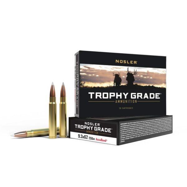 Nosler Trophy Grade Rifle Ammunition .300 Wby Mag Mag 180 gr AB 3175 fps - 20/box - Precision Shot Firearms