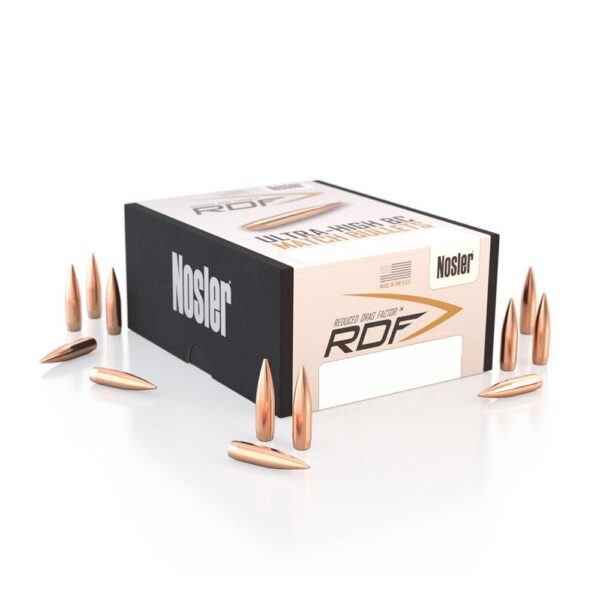 Nosler RDF Match Bullets .22 cal .224" 77 gr HPBT 500/ct - Precision Shot Firearms