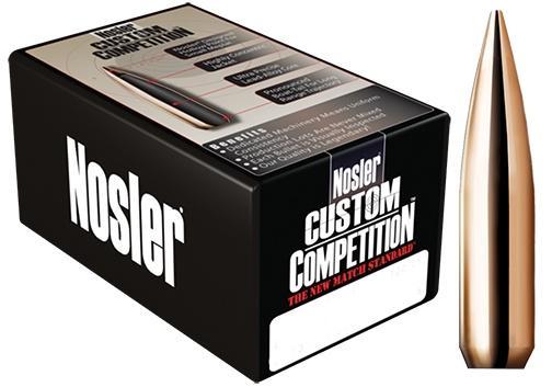 Nosler Custom Competition Bullets .22 cal .224" 52 gr HPBT 1000/ct - Precision Shot Firearms