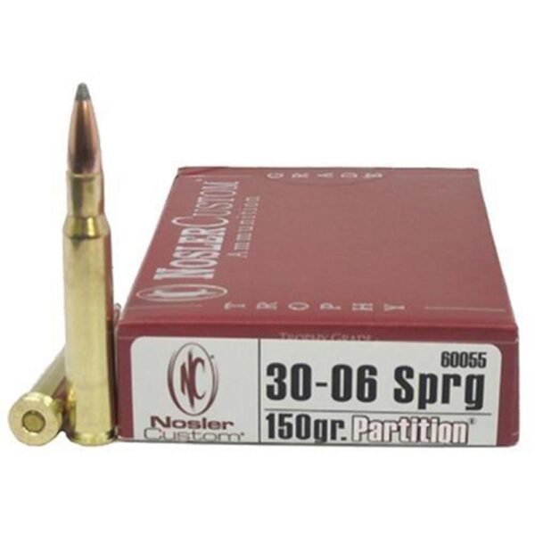 Nosler Trophy Grade Rifle Ammunition .300 H&H 180 gr AB 2950 fps 20/ct - Precision Shot Firearms
