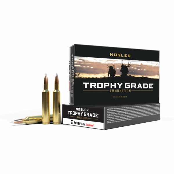 27 Nosler 150gr AccuBond (20 ct.) Ammunition - Precision Shot Firearms