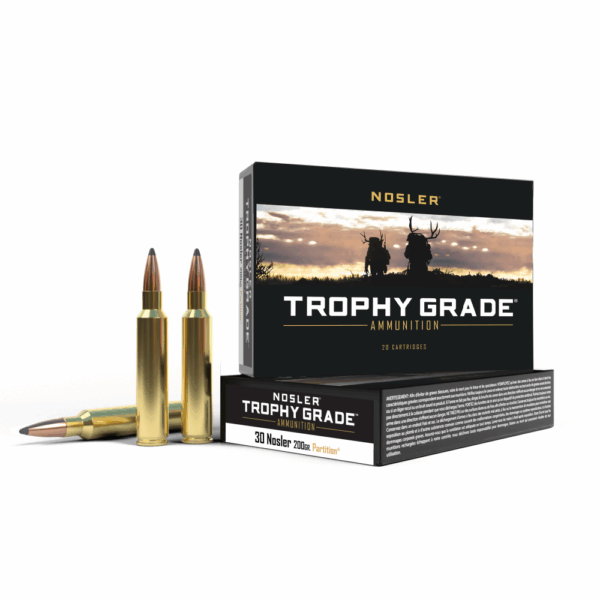 30 Nosler 200gr Partition (20 ct.) Ammunition - Precision Shot Firearms