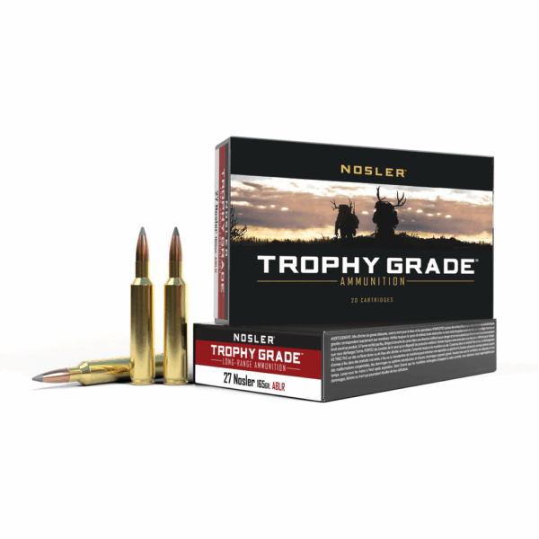 27 Nosler 165gr ABLR (20 ct.) Ammunition - Precision Shot Firearms