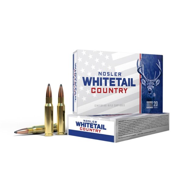 Nosler Whitetail Country Rifle Ammunition .30-06 Sprg 150gr SP 20/ct - Precision Shot Firearms