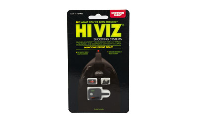 HIVIZ MINI COMP SHOTGUN SIGHT R/G/O, SKU NPPM2011