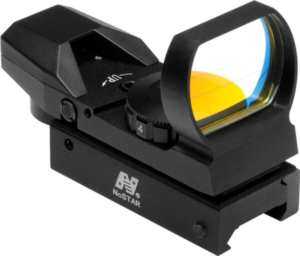 NcStar Red Four Reticle Reflex Optic Sight - Black - Precision Shot Firearms