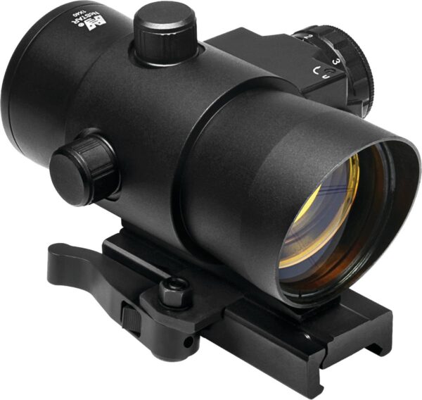 NcStar 40mm Red Dot w/Red Laser QR Mount - Precision Shot Firearms