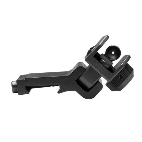 NcStar AR-15 45 Degree Offset Flip-Up Rear Sight Black - Precision Shot Firearms