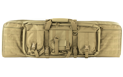 NCSTAR VISM DBL CARB CASE TAN 42", SKU NSTARCVDC2946T-42