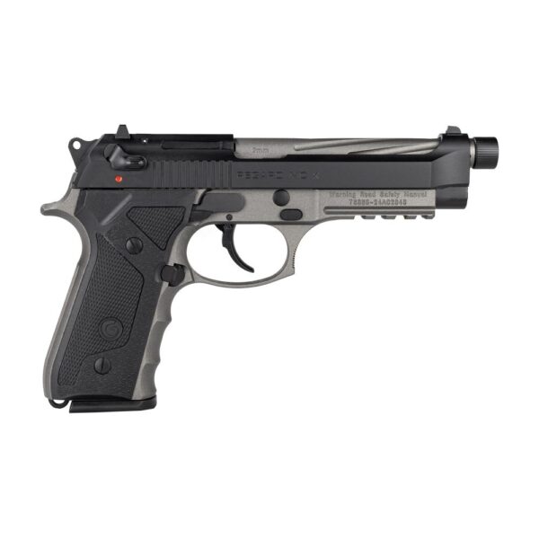 Girsan Regard MC X Handgun 9mm Luger 18rd Magazine 4.9" Barrel Two Tone Tungsten/Black - Precision Shot Firearms