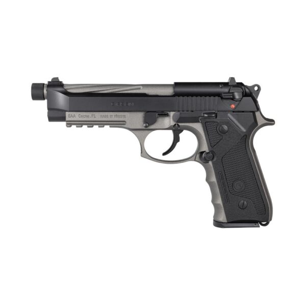 Girsan Regard MC X Handgun 9mm Luger 18rd Magazine 4.9" Barrel Two Tone Tungsten/Black - Precision Shot Firearms