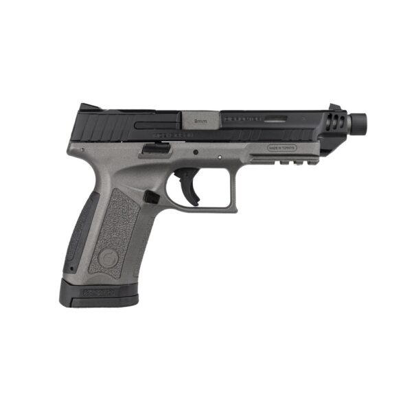 Girsan MC9 Disruptor X Handgun 9mm Luger 17rd Magazine 4.6" Barrel Two Tone Tungsten Black - Precision Shot Firearms