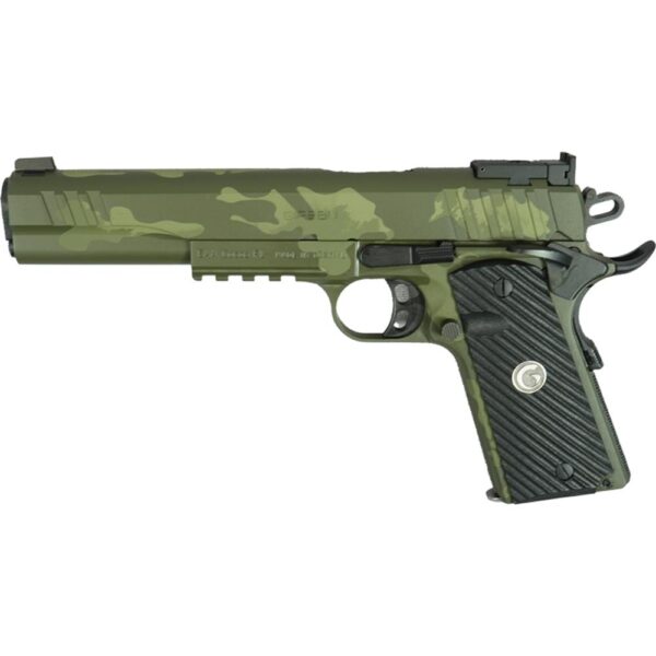 Girsan MC1911S Hunter Handgun 10mm Auto 9rd Magazine 6" Barrel OD Green with Beavertail - Precision Shot Firearms