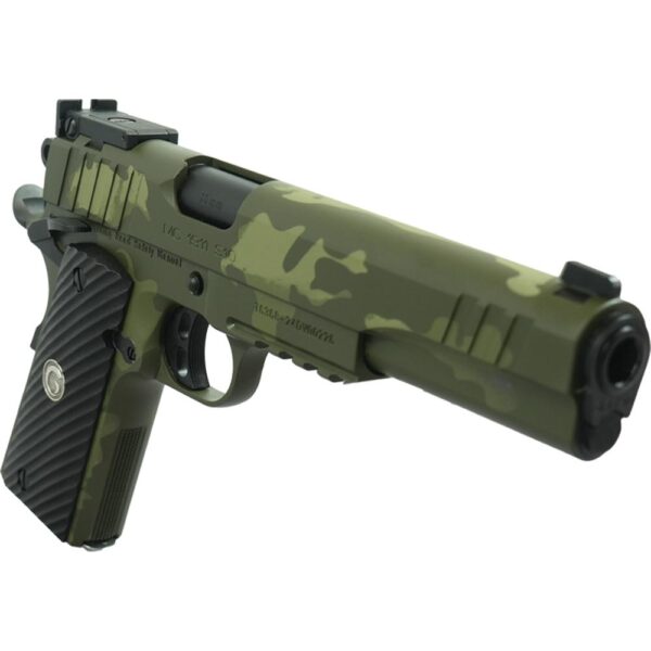 Girsan MC1911S Hunter Handgun 10mm Auto 9rd Magazine 6" Barrel OD Green with Beavertail - Precision Shot Firearms