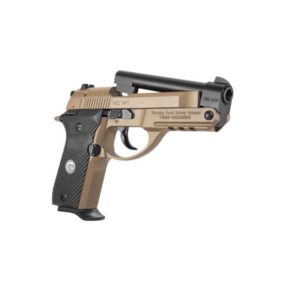 EAA Girsan MC 14 T Tip Up Handgun .380 ACP 13rd Magazine 3.81" Barrel FDE Frame - Precision Shot Firearms