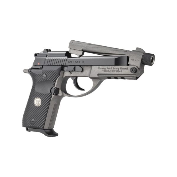 Girsan MC 14T X Handgun .380 ACP 13rd Magazine 5" Threaded Fluted Barrel Black - Precision Shot Firearms