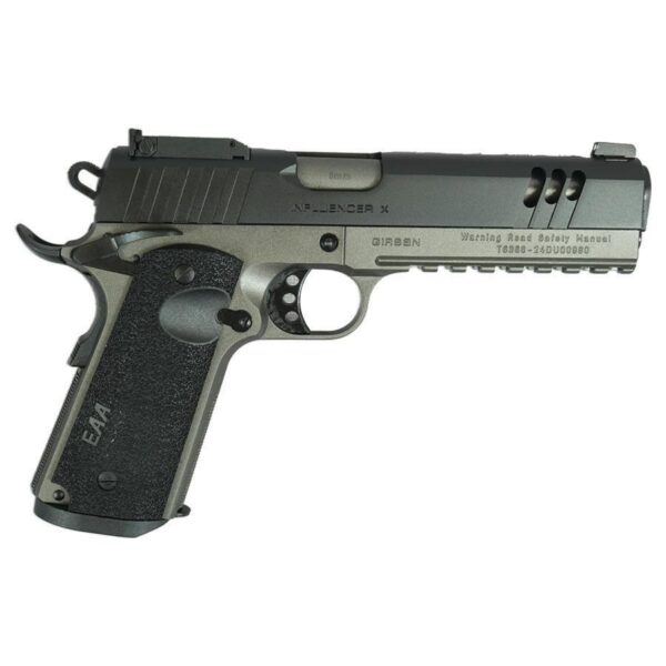 Girsan MC1911 Influencer X Handgun 9mm Luger 9rd Magazine 5" Barrel Two Tone Optic Ready - Precision Shot Firearms