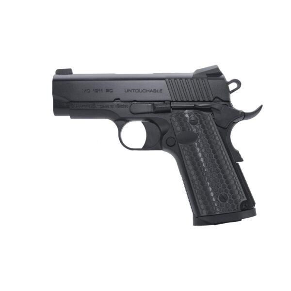 Girsan Untouchable MC1911 Subcompact Handgun 9mm Luger 7rd Magazine 3.4" Barrel Black - Precision Shot Firearms
