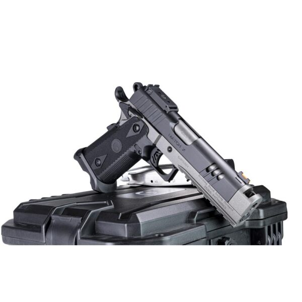 Girsan Witness2311 Match X Handgun 9mm Luger 17rd (1) & 20rd (1) Magazines 5" Barrel Two Tone Tungsten/Black - Precision Shot Firearms