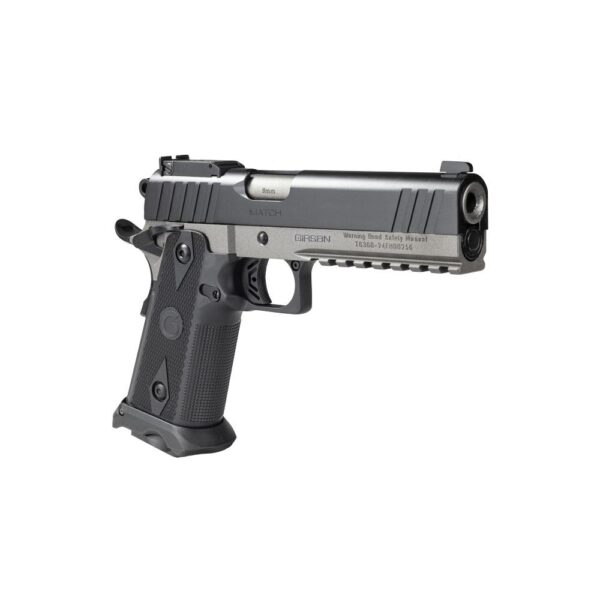 Girsan Witness 2311 Match Handgun Kit 9mm Luger 17rd (1) and 20rd (2) Magazines 5" Barrel Black - Precision Shot Firearms
