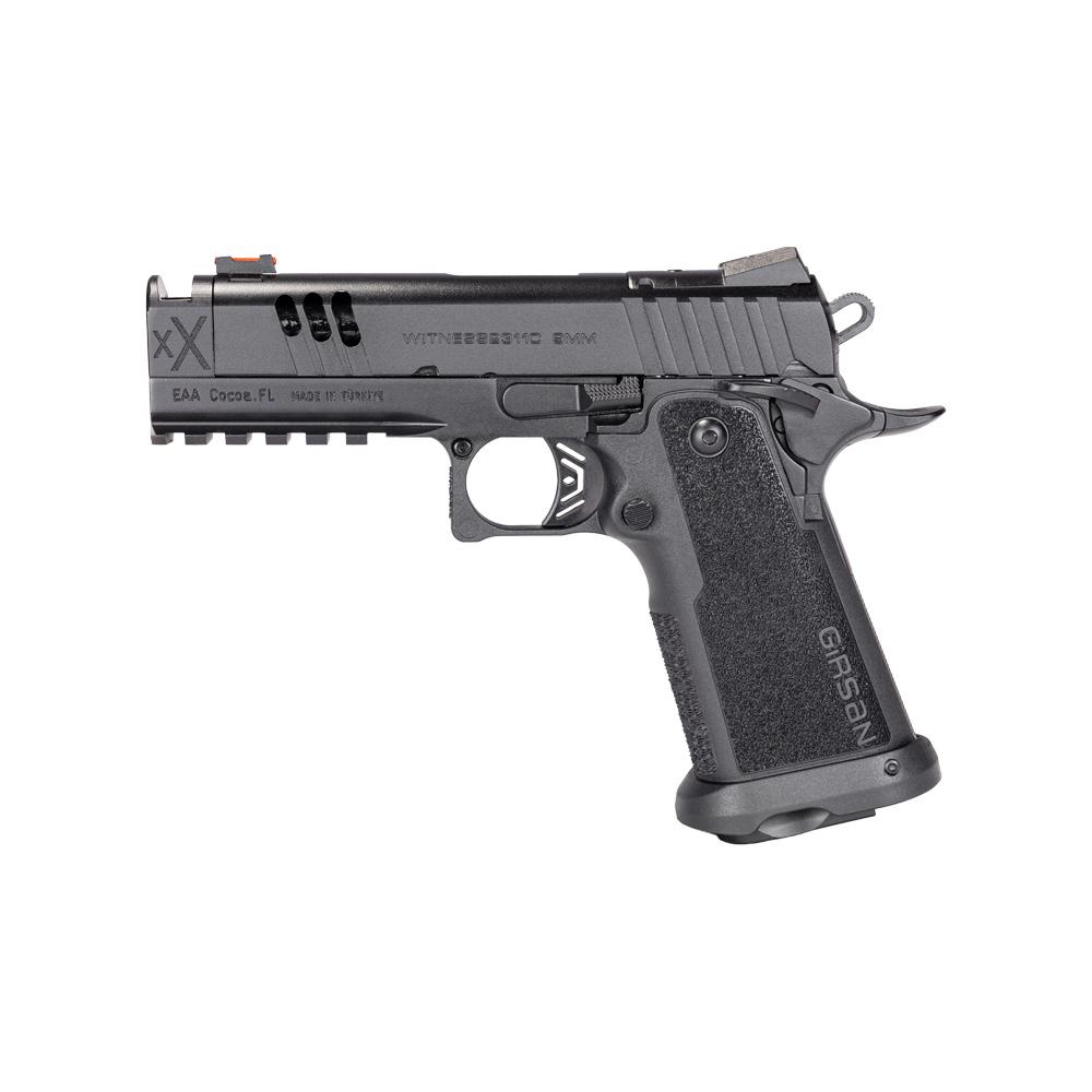 Girsan Witness2311 CMXX Handgun 9mm luger 17rd Magazines(2) 4.25" Barrel w/Compensator Rail & Ambidextrous Safety - Precision Shot Firearms