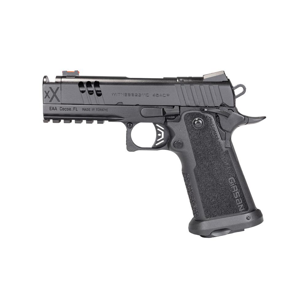Girsan Witness2311 CMXX Handgun .45 Auto 11rd Magazines(2) 4.25" Barrel w/Compensator Rail & Ambidextrous Safety - Precision Shot Firearms