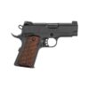 EAA Girsan MC1911 SC Officer Model Handgun 9mm Luger 7rd Magazine 3.4" Barrel Black w/Brown Grips - Precision Shot Firearms