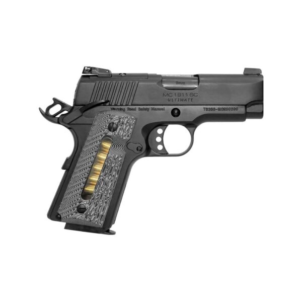EAA Girsan MC1911 SC Ultimate Handgun 9mm Luger 7rd Magazine 3.4" Barrel Black Frame - Precision Shot Firearms