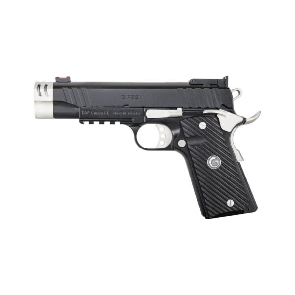 EAA Girsan MC1911 Commander Handgun 10mm Auto 9rd Magazine 4.4" Barrel Black Frame with Compensator - Precision Shot Firearms