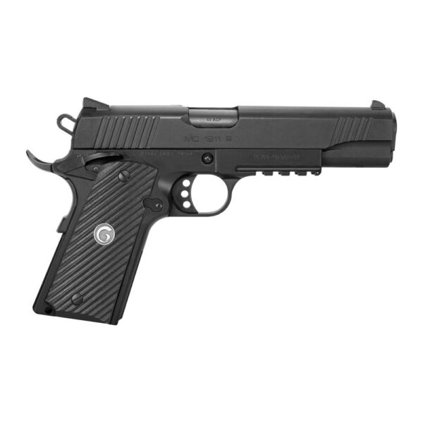 EAA Girsan MC1911 S Gov't Handgun .45 Auto 8rd Magazine 5" Barrel Black Frame - Precision Shot Firearms