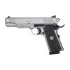 EAA Girsan MC1911 S Gov't Handgun .45 Auto 8rd Magazine 5" Barrel Stainless Steel - Precision Shot Firearms