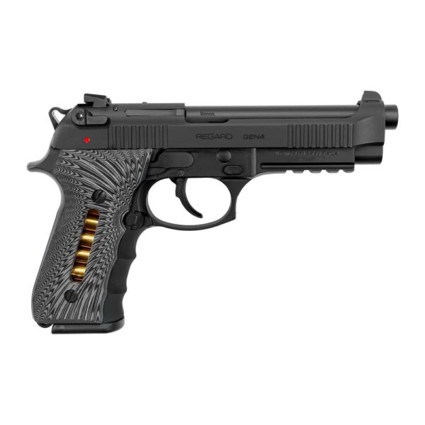 EAA Girsan Regard MC Sport Gen 4 Handgun 9mm Luger 18rd Magazine 4.9" Barrel Black Frame - Precision Shot Firearms