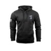 Nine Line Belt Fed Hooded Sweatshirt Black M - Precision Shot Firearms