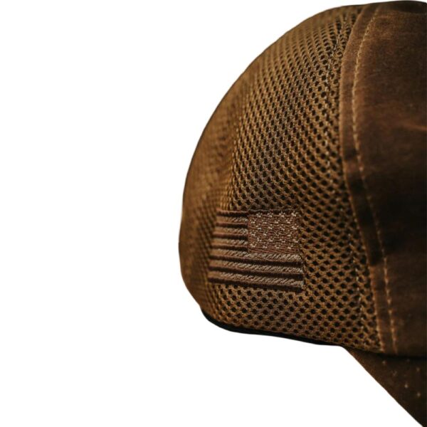 Nine Line Tan American Made Mesh Back Hat with Dropline - Precision Shot Firearms
