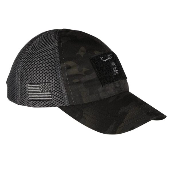 Nine Line Dark American Made Mesh Back Hat with Dropline - Precision Shot Firearms