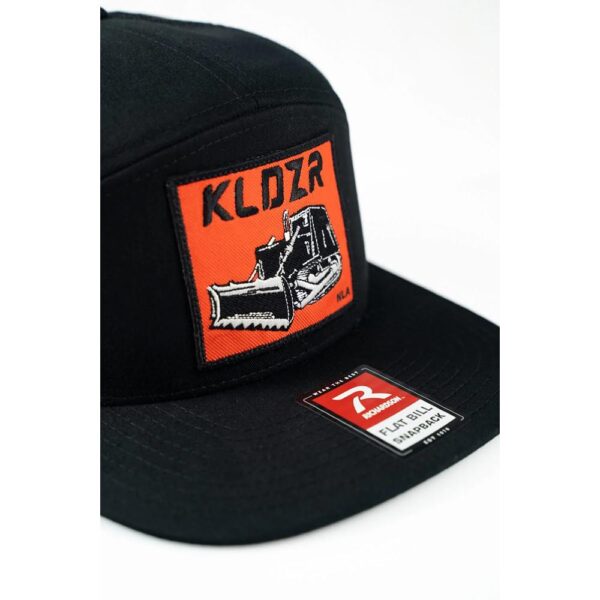 Nine Line Killdozer 7-Panel Richardson Trucker Hat Black - Precision Shot Firearms