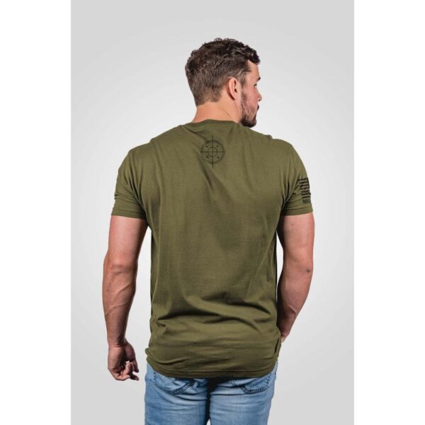 Nine Line Pew Pew Anatomy Short Sleeve Shirt Triblind Military Green M - Precision Shot Firearms