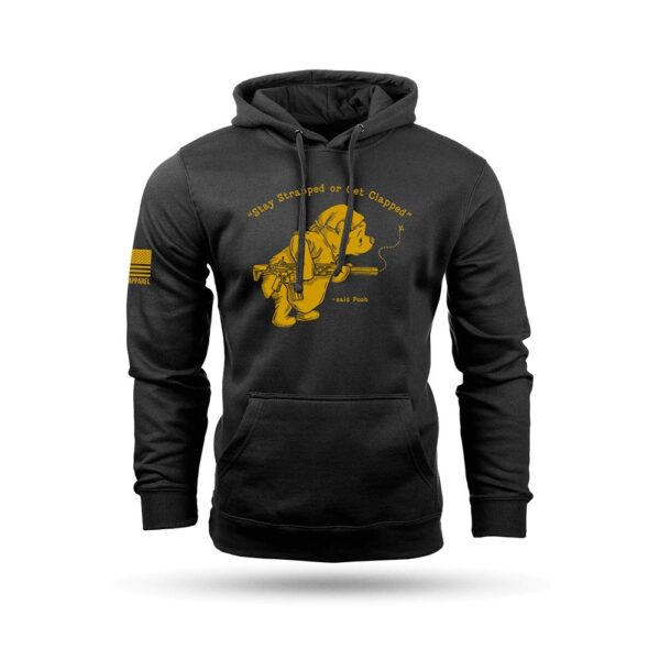 Nine Line Pooh Bear Hooded Sweatshirt Black XL - Precision Shot Firearms