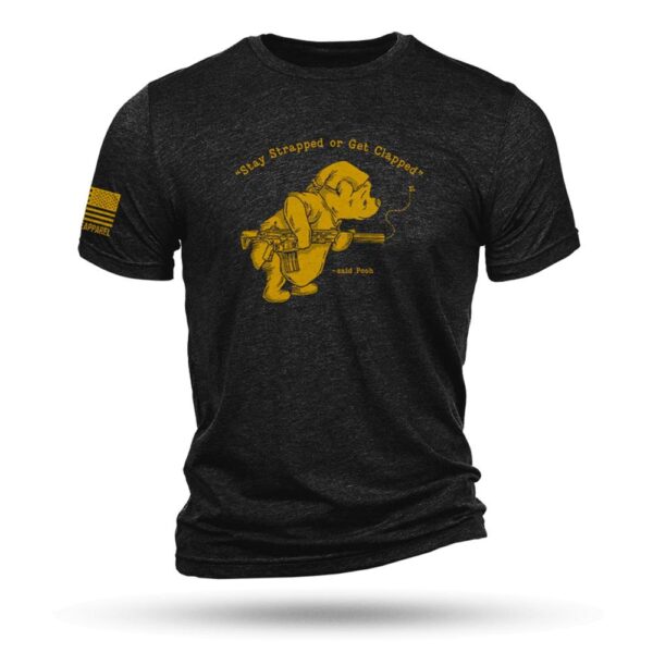 Nine Line Pooh Bear Triblend T-Shirt Black 3XL - Precision Shot Firearms