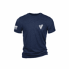 Nine Line Shark Flag T-Shirt Navy 3XL - Precision Shot Firearms