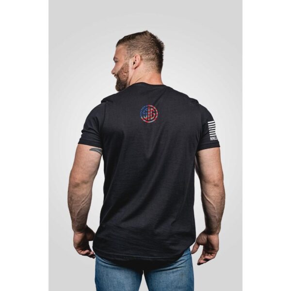 Nine Line Sig Sauer USA Flag Short Sleeve Shirt Black L - Precision Shot Firearms