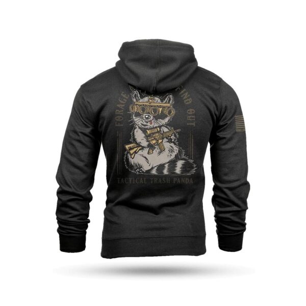 Nine Line Tactical Trash Panda Hooded Sweatshirt Black L - Precision Shot Firearms