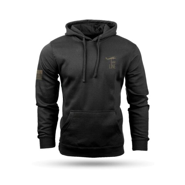 Nine Line Tactical Trash Panda Hooded Sweatshirt Black 2XL - Precision Shot Firearms