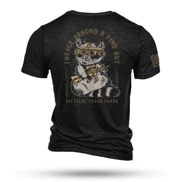 Nine Line Tactical Trash Panda Tri-Blend T-Shirt Black 3XL - Precision Shot Firearms