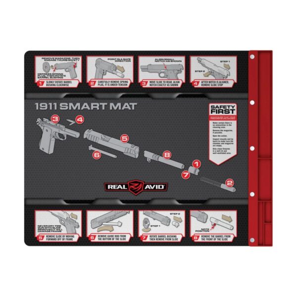 Real Avid 1911 Smart Cleaning Mat with Tray - Precision Shot Firearms