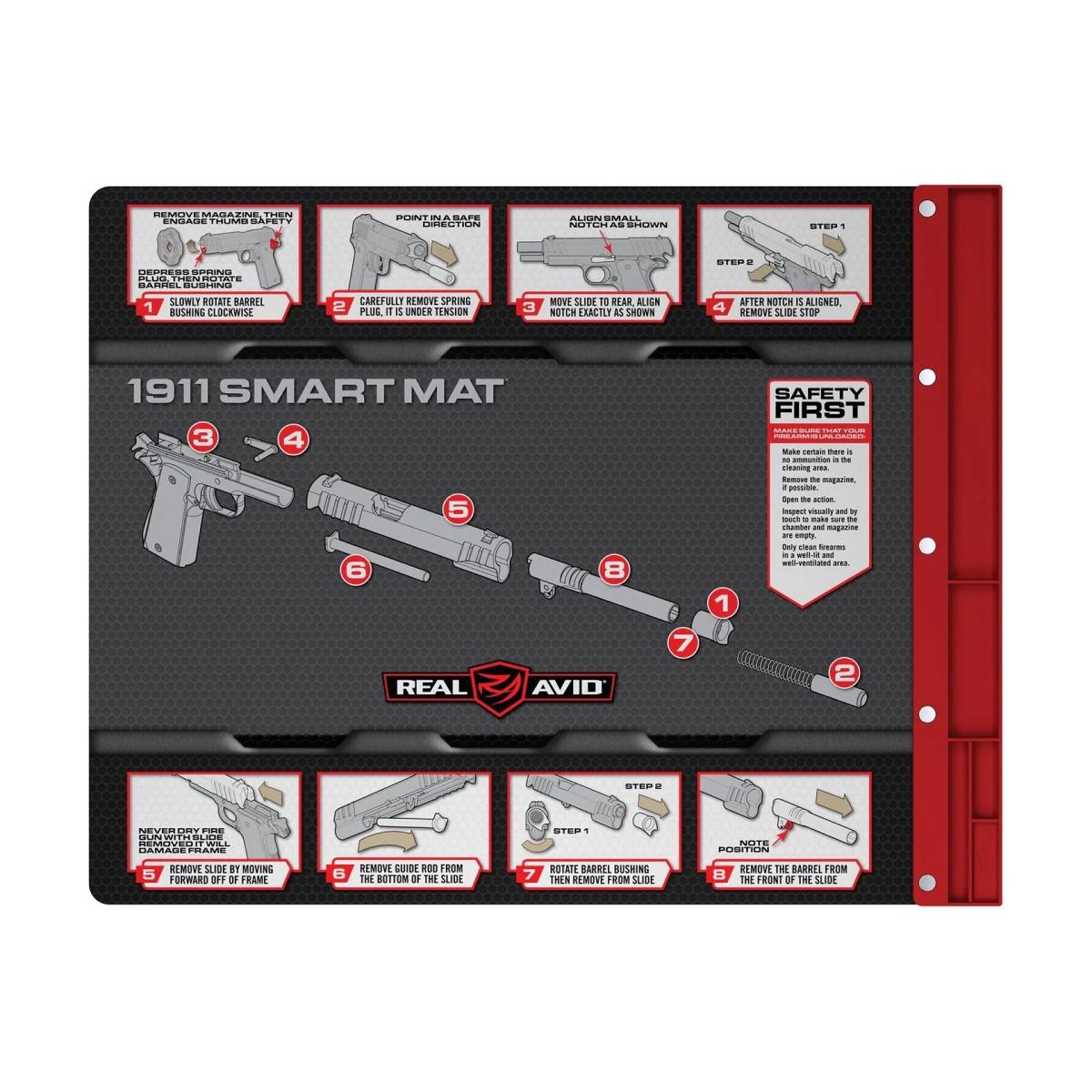 Real Avid 1911 Smart Cleaning Mat with Tray - Precision Shot Firearms