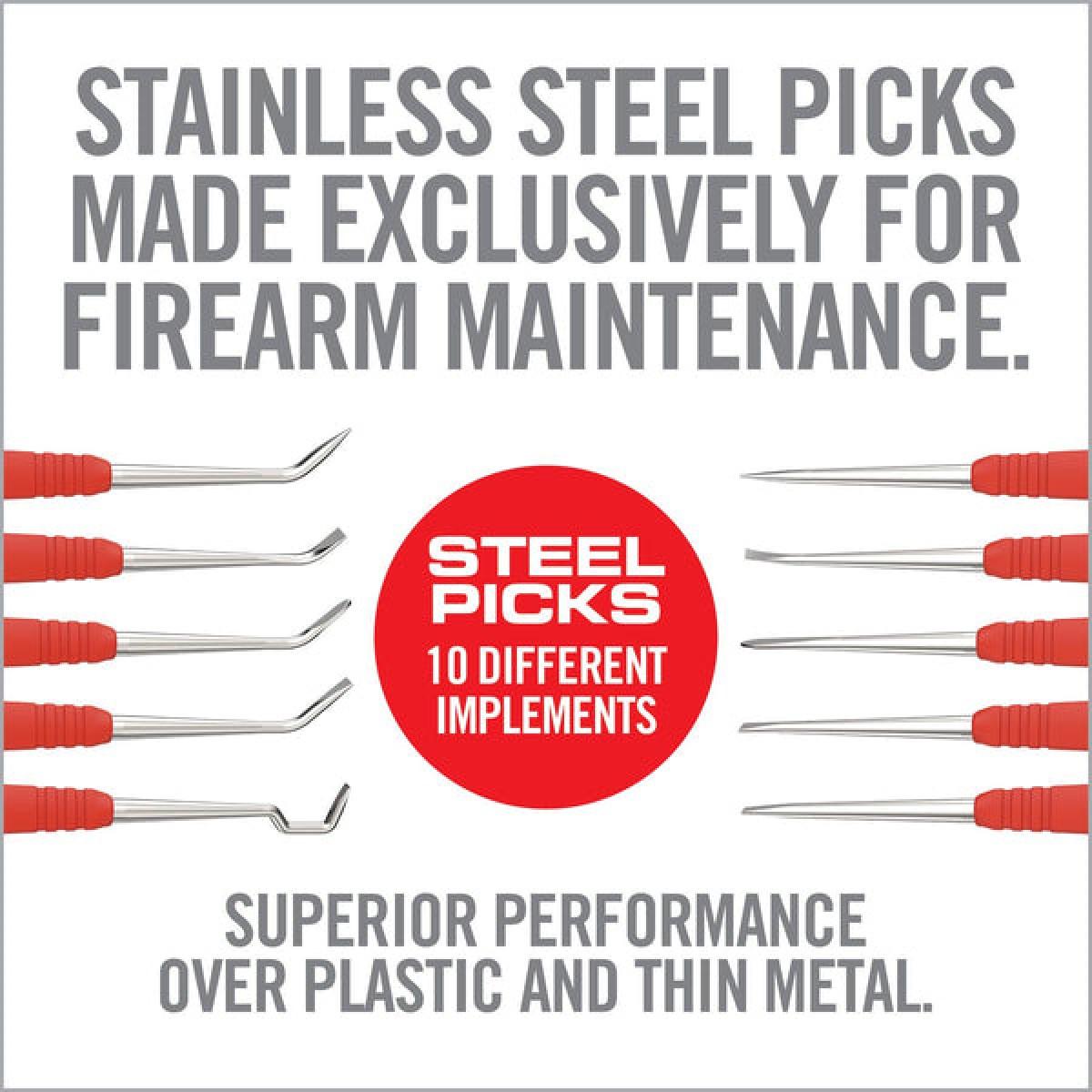 Real Avid Accu-Grip Steel Cleaning Picks - Precision Shot Firearms